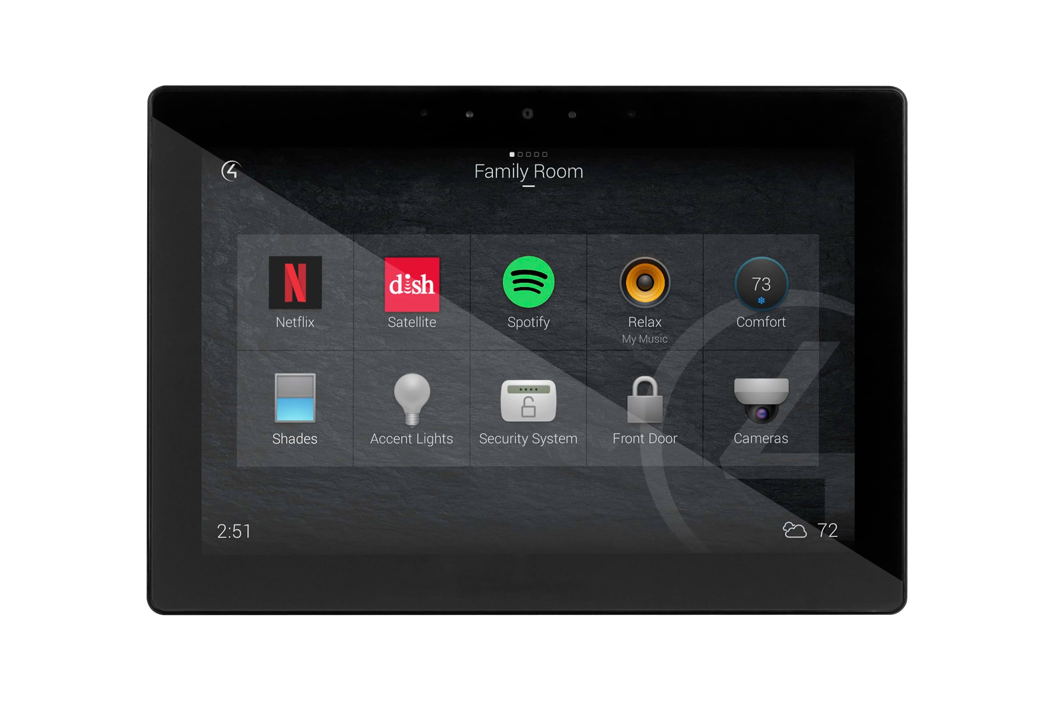 8" T4 In-Wall Touchscreen PoE