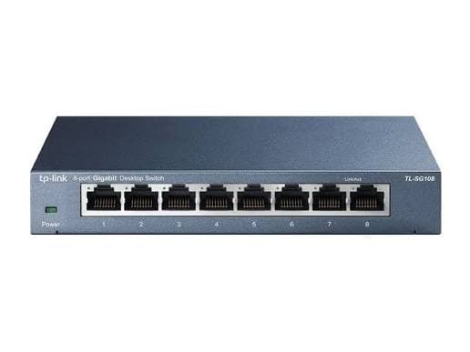 8-Port gigabit desktop PoE Switch