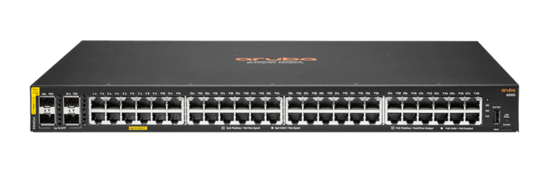 Aruba R8N85A 6000 48G POE CL4 4SFP Switch