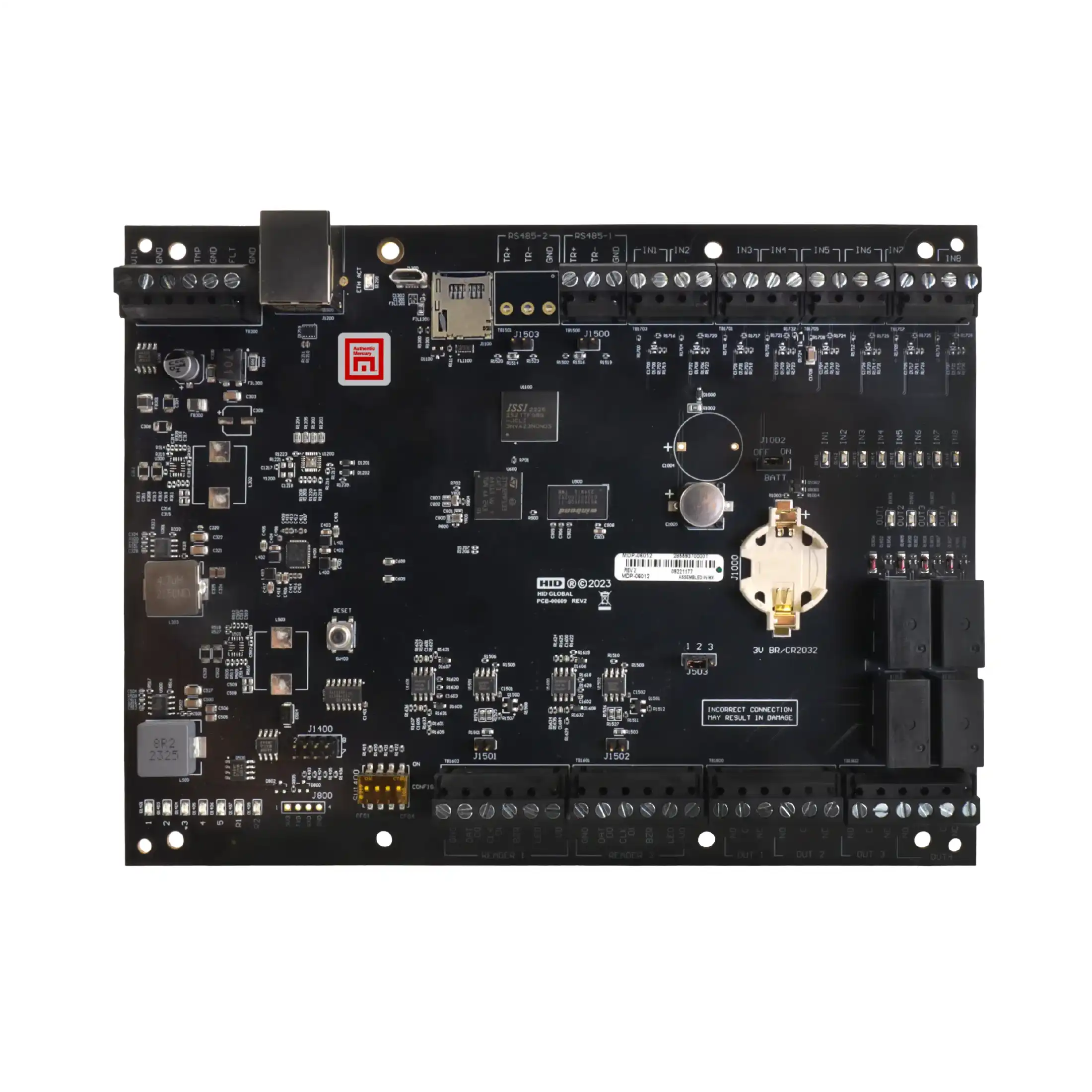 HID Mercury- MP1502 Intelligent Controller- 2-Door Expandable card
