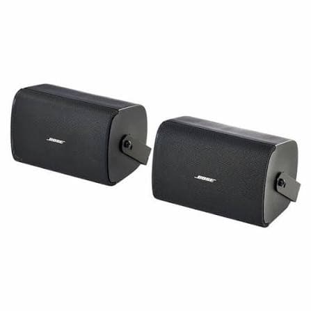FreeSpace FS4SE surface-mount loudspeakers - Black (1 pair)